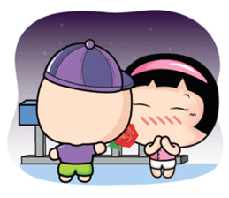 Because of love by Arom. sticker #10676324