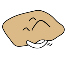 ugly cat, white cat (international .ver) sticker #10676599