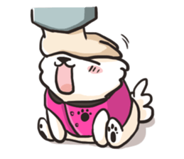 Cute Dog - YOIN sticker #10677014