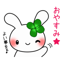 Happy Rabbit's daily life 3 sticker #10677025