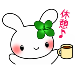 Happy Rabbit's daily life 3 sticker #10677037