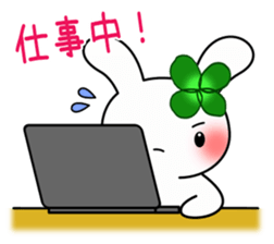 Happy Rabbit's daily life 3 sticker #10677056