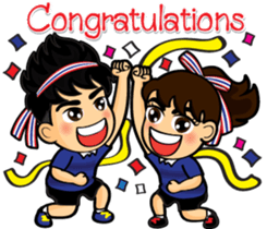 We love football Thai sticker #10677086