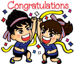 We love football Thai sticker #10677086