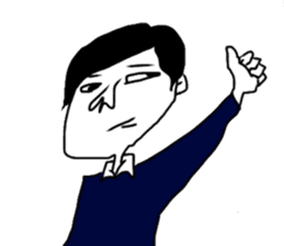 Mr. Garlic Nose sticker #10677554