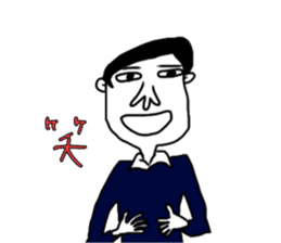 Mr. Garlic Nose sticker #10677566