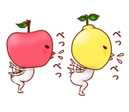 Happy fruit! sticker #10677625