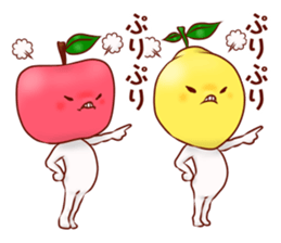 Happy fruit! sticker #10677626
