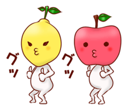 Happy fruit! sticker #10677633