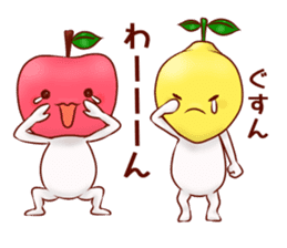 Happy fruit! sticker #10677637