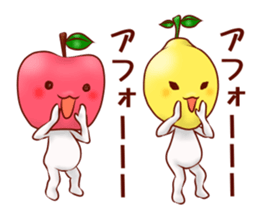Happy fruit! sticker #10677639
