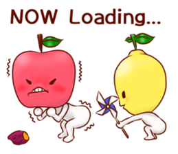 Happy fruit! sticker #10677641