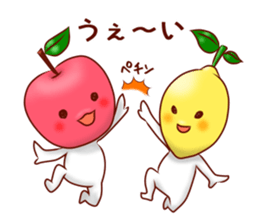 Happy fruit! sticker #10677661