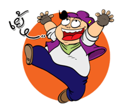 BuffToon v2 biker sticker #10677869