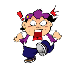 BuffToon v2 biker sticker #10677887