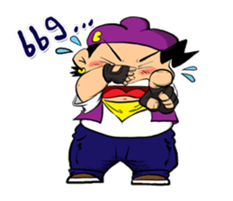 BuffToon v2 biker sticker #10677889
