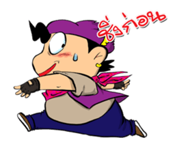 BuffToon v2 biker sticker #10677890