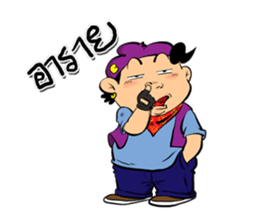 BuffToon v2 biker sticker #10677900