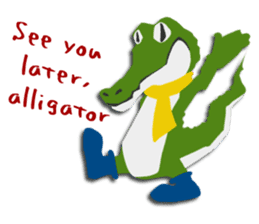 See you later alligator sticker #10677983