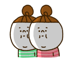 Voluptuous girl sticker #10678193