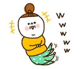 Voluptuous girl sticker #10678209