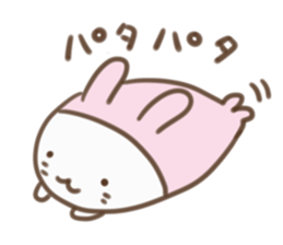 Rabbit ear seals sticker #10678544