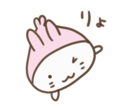 Rabbit ear seals sticker #10678549