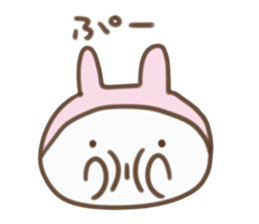 Rabbit ear seals sticker #10678564