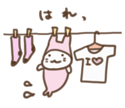 Rabbit ear seals sticker #10678577