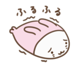 Rabbit ear seals sticker #10678580