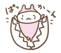 Rabbit ear seals sticker #10678582