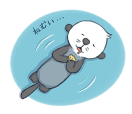 Otter and Sea otter sticker #10678657