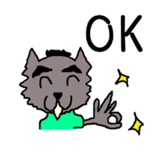 Da Zhi Wolf~Yuan Yuan sticker #10678739