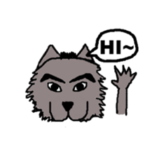 Da Zhi Wolf~Yuan Yuan sticker #10678743