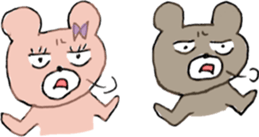 KUMAJIRO & SAKURAKO sticker #10679675