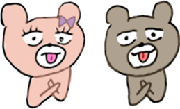 KUMAJIRO & SAKURAKO sticker #10679683