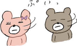 KUMAJIRO & SAKURAKO sticker #10679685