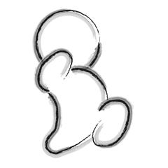 Black-and-white drawing