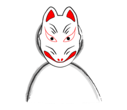 Black-and-white drawing sticker #10679941