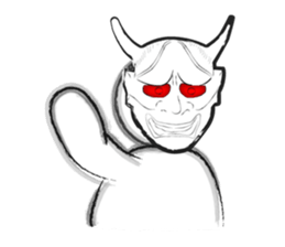 Black-and-white drawing sticker #10679942