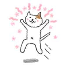 Slovenly cat 2(Spring) sticker #10682105