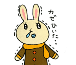 A charming rabbit sticker #10682882