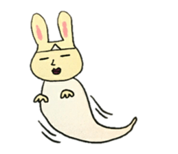 A charming rabbit sticker #10682889
