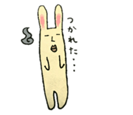 A charming rabbit sticker #10682896