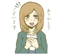 Easily japan western sticker sticker #10682947