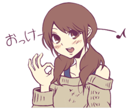 Easily japan western sticker sticker #10682960