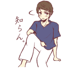 Easily japan western sticker sticker #10682969
