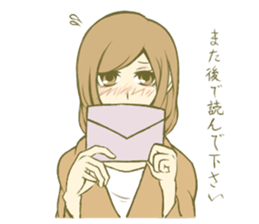 Easily japan western sticker sticker #10682971