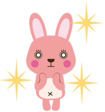 Pinky-Daisy with sweets sticker #10683035