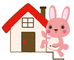 Pinky-Daisy with sweets sticker #10683058